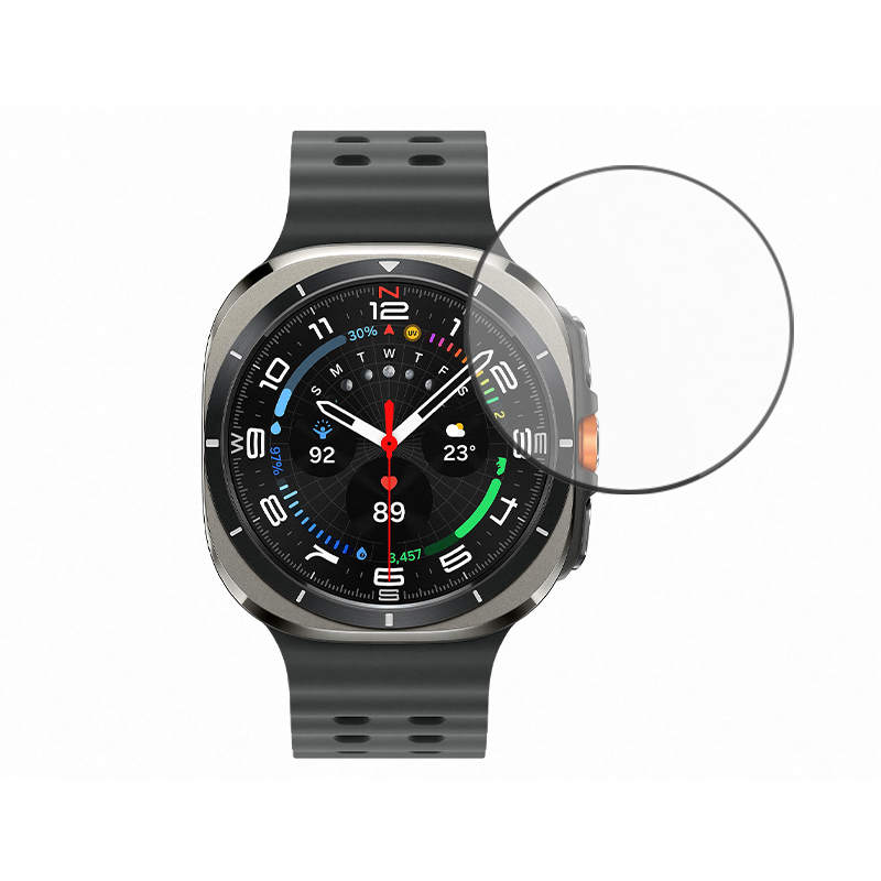 3D Tempered Pet Glass Samsung Watch Ultra, 47mm /черно/
