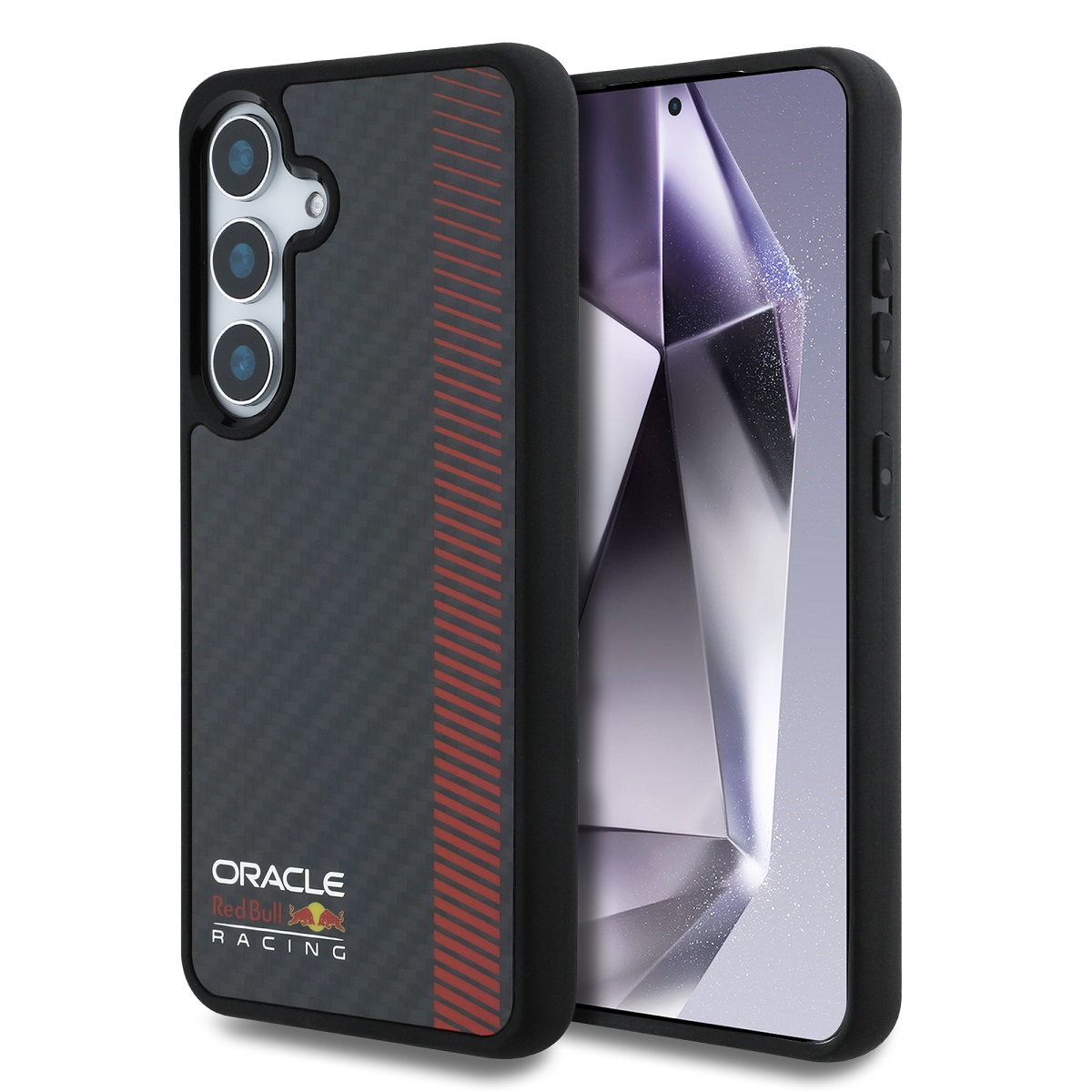 Red Bull Калъф Samsung S25 Plus, Carbon Powerbar MagSafe, черен - RBHMS25M24CFGSMK