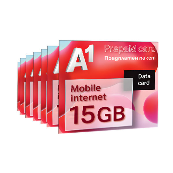 100pcs Data card Mobile Internet 15GB