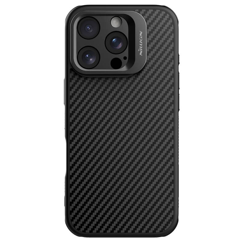 NILLKIN Калъф Apple iPhone 16 Pro Max, CarboProp Aramid Magnetic, черен