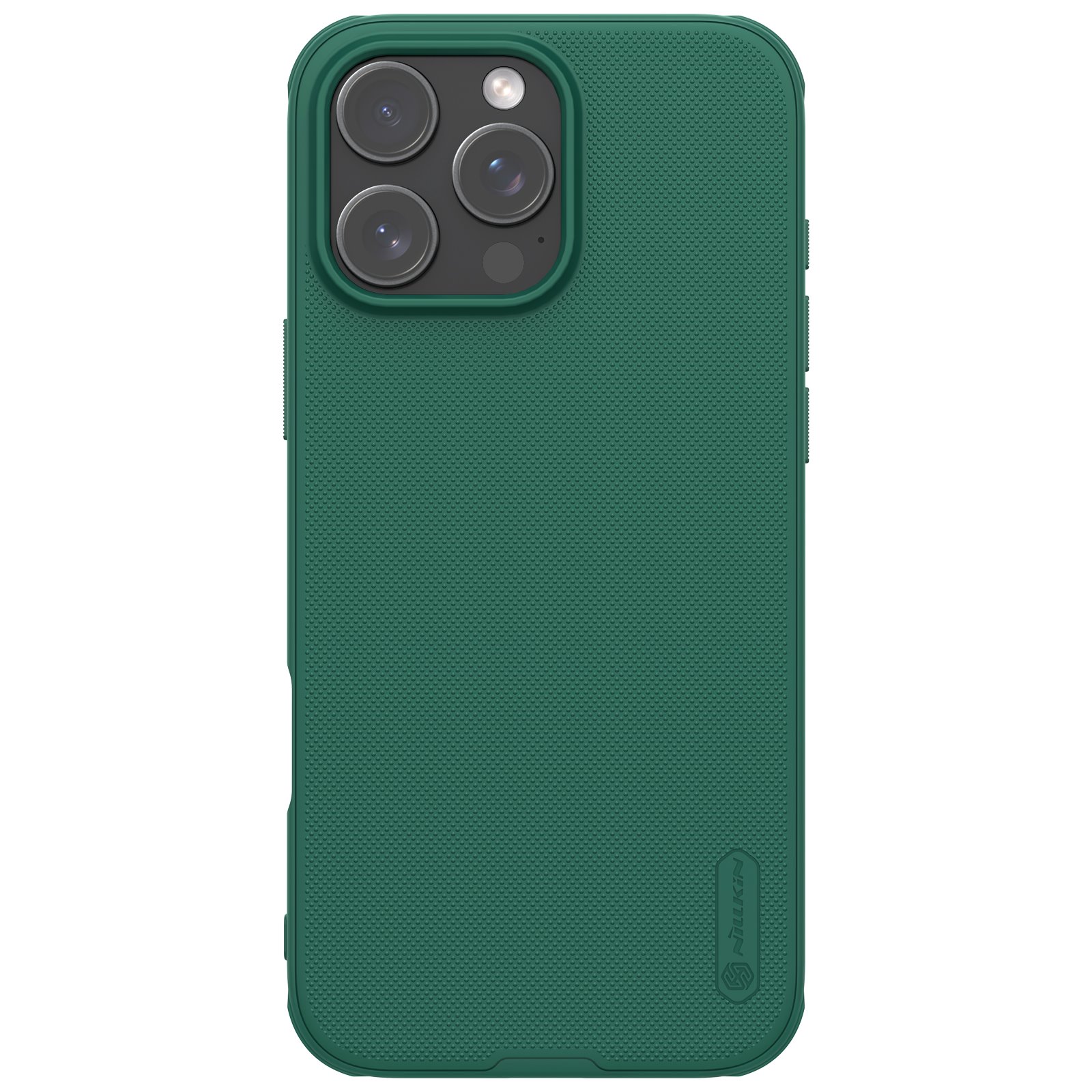 NILLKIN Калъф Apple iPhone 16 Pro, Super Frosted Shield, тъмнозелен