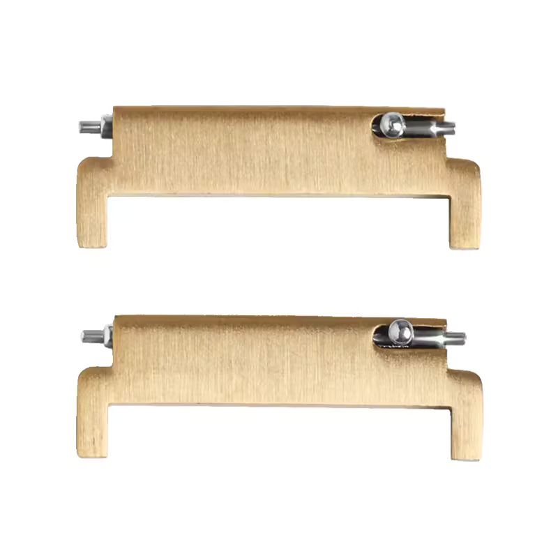 Strap adapter 18 mm to 20 mm, gold
