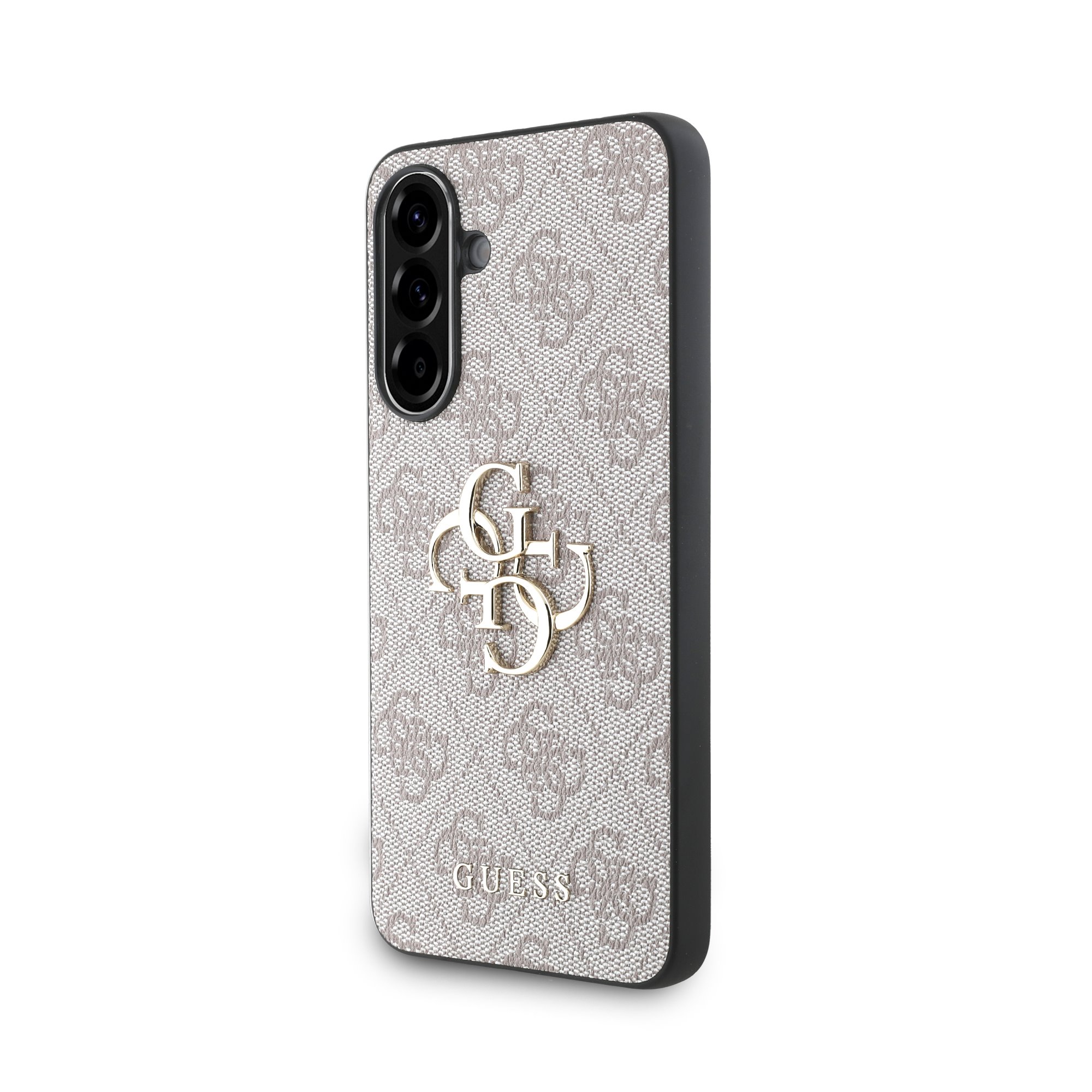 GUESS Калъф Samsung A36 5G, PU 4G Metal Logo, розов - GUHCSA364GMGPI
