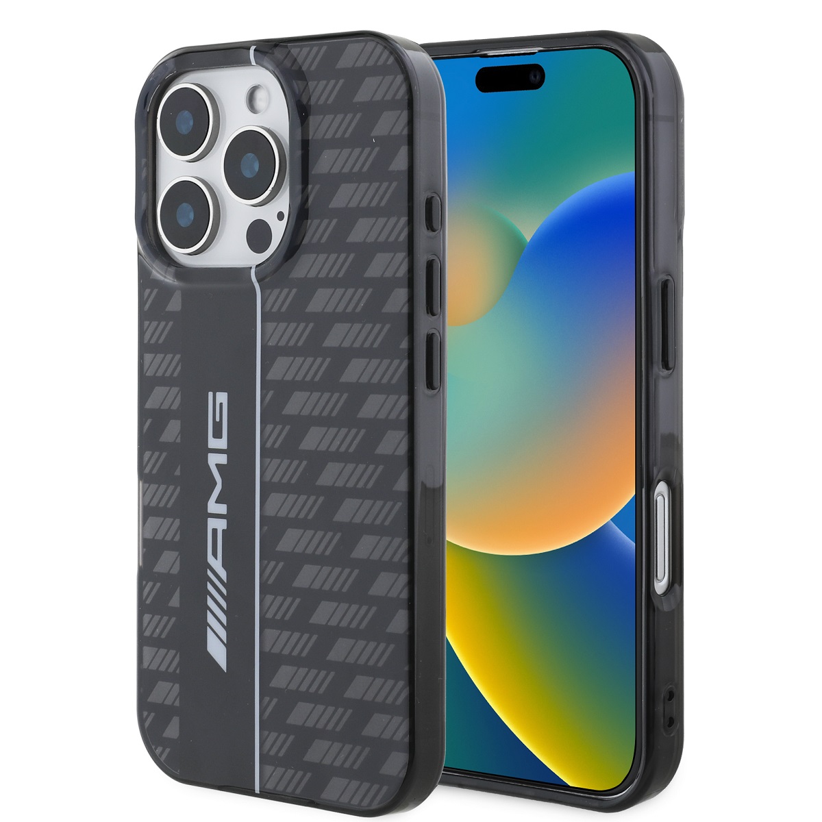 AMG Case Apple iPhone 16 Pro Max, Carbon Pattern, black - AMHCP16X2DVCK