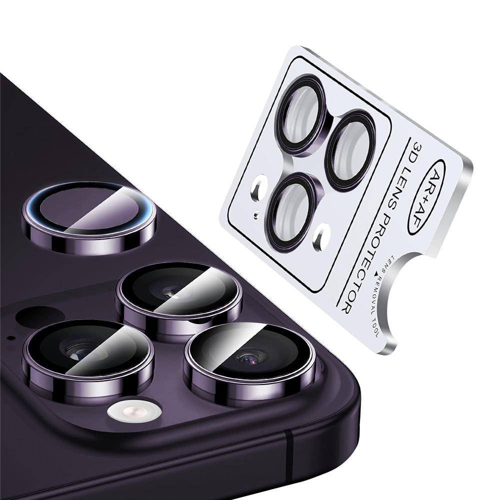 Metal Camera Lens Apple iPhone 14 Pro /лилави/ NORDIC