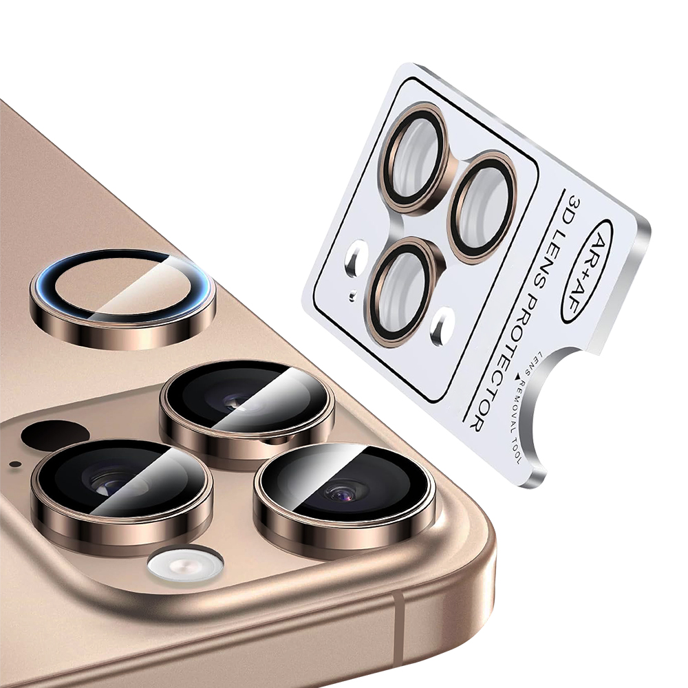Metal Camera Lens Apple iPhone 16 Pro/16 Pro Max /пустинен титаний/ NORDIC