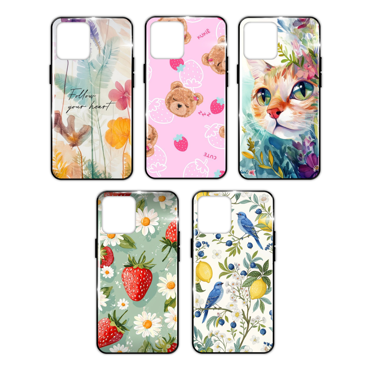 Калъф GLOSSY Passion Samsung S21 Ultra /микс/
