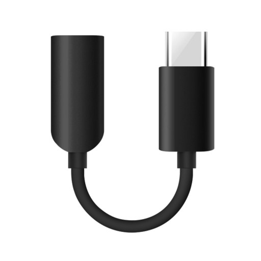 XIAOMI Преходник/адаптер Type-C - AUX/f/ 3.5mm /черен/