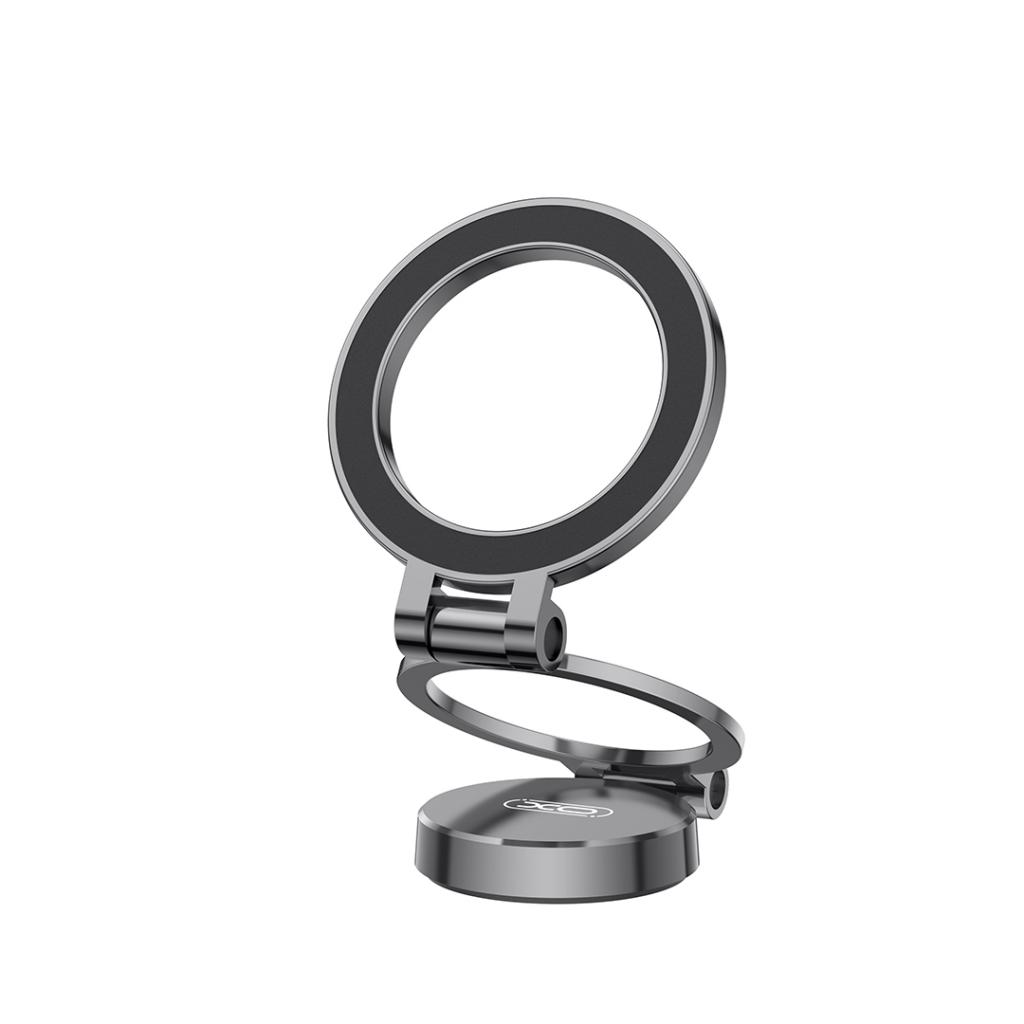 XO Холдер Magnetic ring Tri-fold с лепяща основа C161 /графитен/
