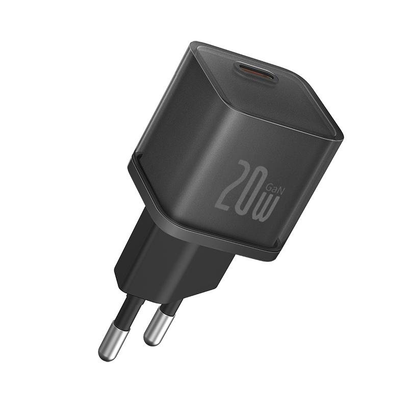 BASEUS 220V 20W, USB-C, GaN5s /черно/ - P10162503113-00