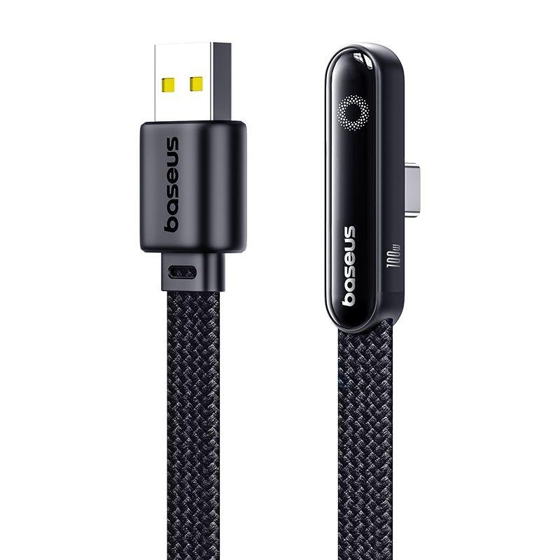 BASEUS Кабел USB-А - Type-C, 2м, 100W, MVP 3 /черен/ - P10382500121-01