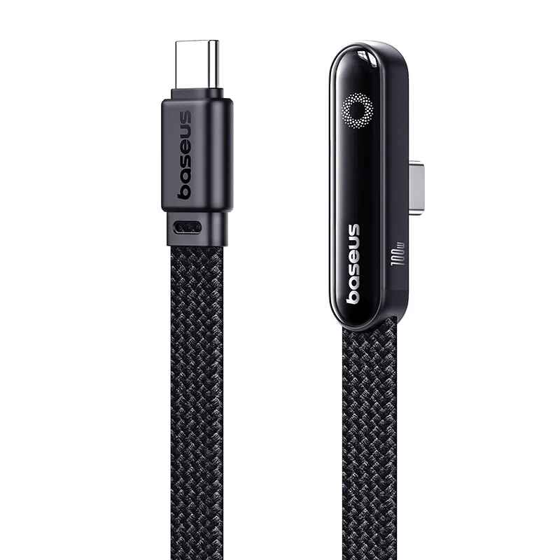 BASEUS Кабел USB-А - Type-C, 1м, 100W, MVP 3 /черен/ - P10382500121-00