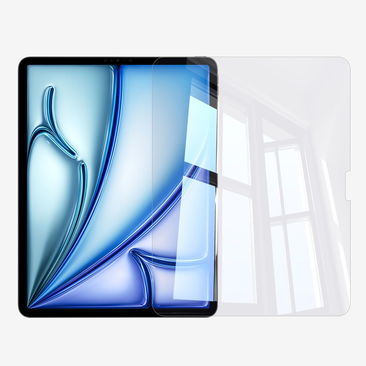BASEUS Tempered Glass Crystal Blue Light Blocking iPad Air 11inch /2024/2025, Easy-fix - P40012000201-02