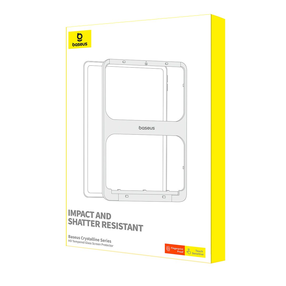 BASEUS Tempered Glass Crystalline Series HD iPad Pro 12.9inch /2019/20/21/22/ - P40015000201-03
