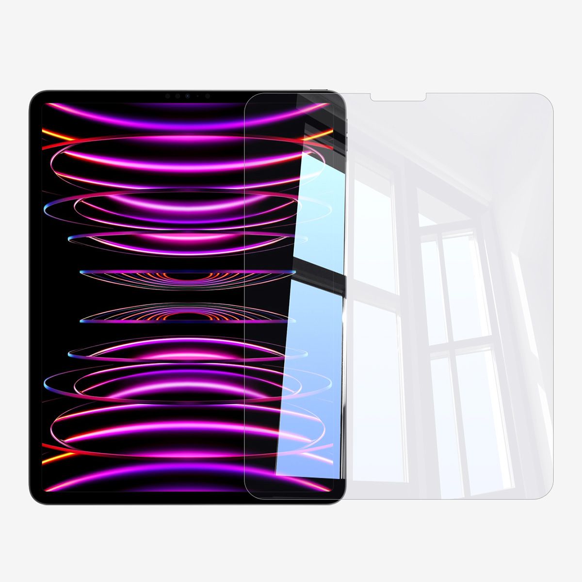 BASEUS Tempered Glass Crystalline Series HD iPad Pro 12.9inch /2019/20/21/22/ - P40015000201-03