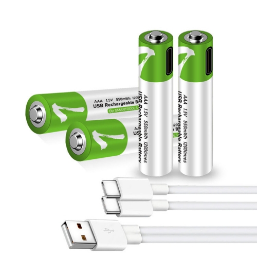 SMARTOOOLS Батерия AAA 1.5V Rechargeable Type-C, 750mWh - 2 бр.