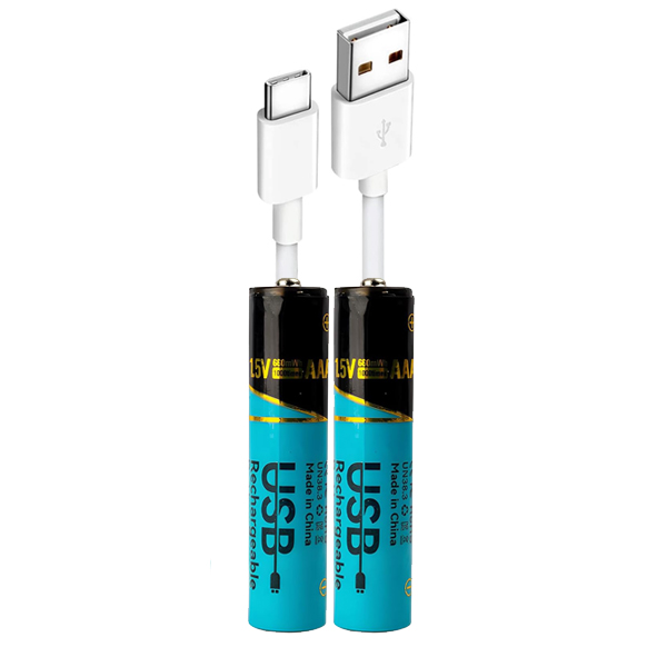 SMARTOOOLS Батерия AAA 1.5V Rechargeable Type-C, 660mWh - 2 бр.
