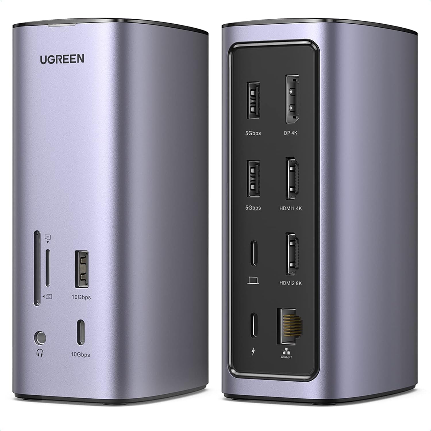 UGREEN Хъб 12-в-1 Revodok Pro 312 (Type-C) /сив/ - CM555 / 90325