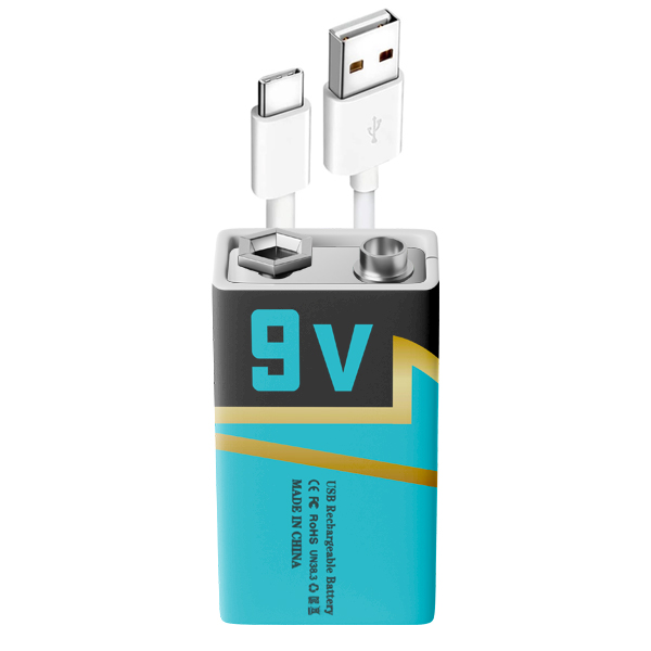 SMARTOOOLS Батерия 9V Rechargeable Type-C, 3200mWh