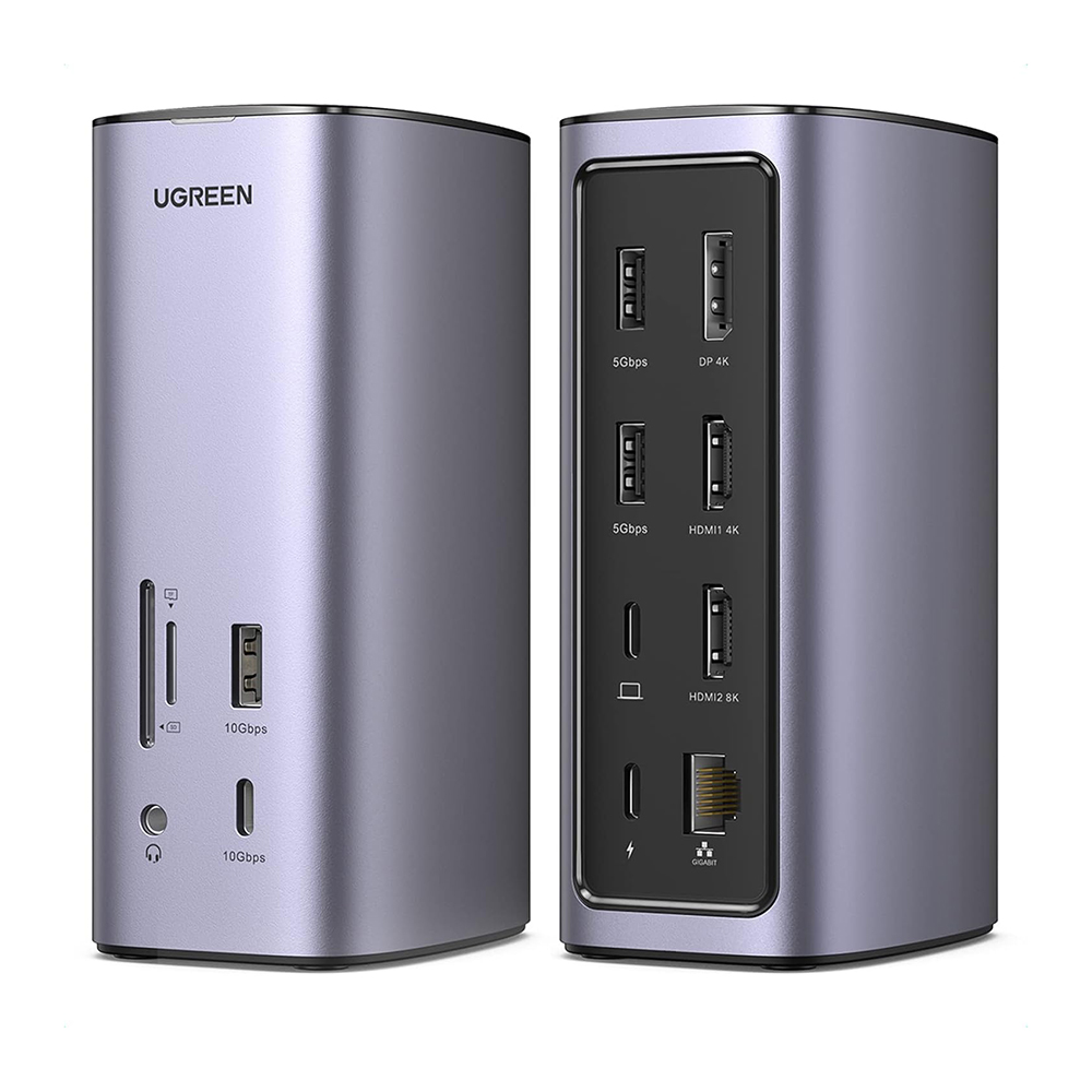 UGREEN Hub 12-in-1 Revodok Pro 312 (Type-C) /gray/ - CM555 / 90325