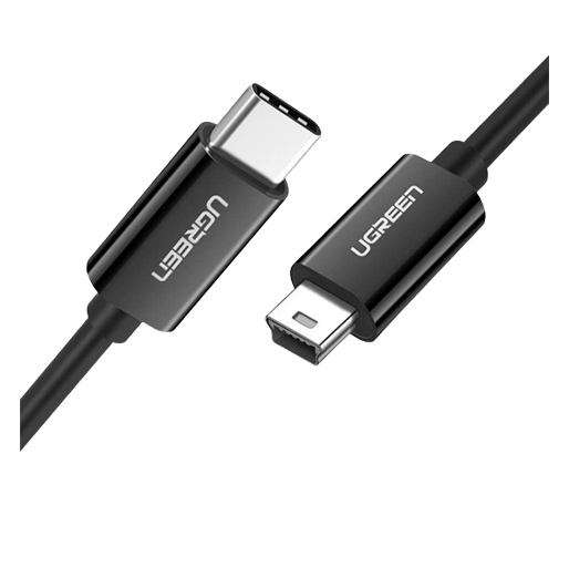 UGREEN Кабел C - Mini USB, 1м, 2A /черен/ - US242 / 50445