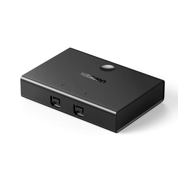 UGREEN Switch Box 2-в-4 Out USB-A (2.0)  /черен/ - US158 / 30345