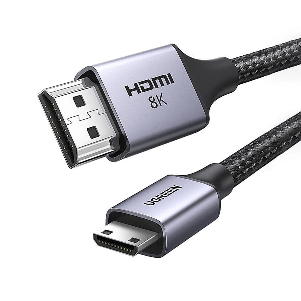 UGREEN Кабел HDMI /м/ - mini HDMI /м/, 2m. 8K /черен/ - HD163 / 15515