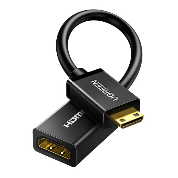 UGREEN Кабел HDMI /ж/ - mini HDMI /м/, 0.22m. 4K /черен/ - 20137 / 20137