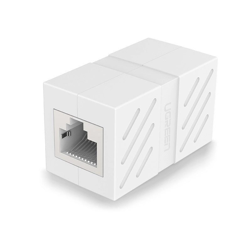 UGREEN Преходник Адаптер RJ45 Ethernet coupler /ж-ж/ /бял/ - NW114 / 20311