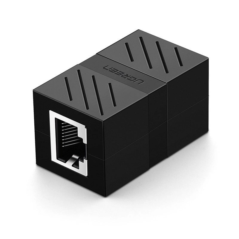UGREEN Преходник Адаптер RJ45 Ethernet coupler /ж-ж/ /черен/ - NW114 / 20390