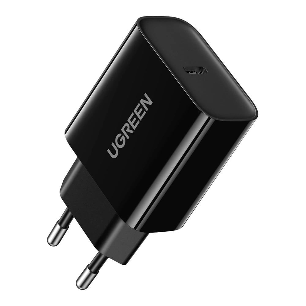 UGREEN 220V 20W, 1C /черен/ - CD137 / 10191