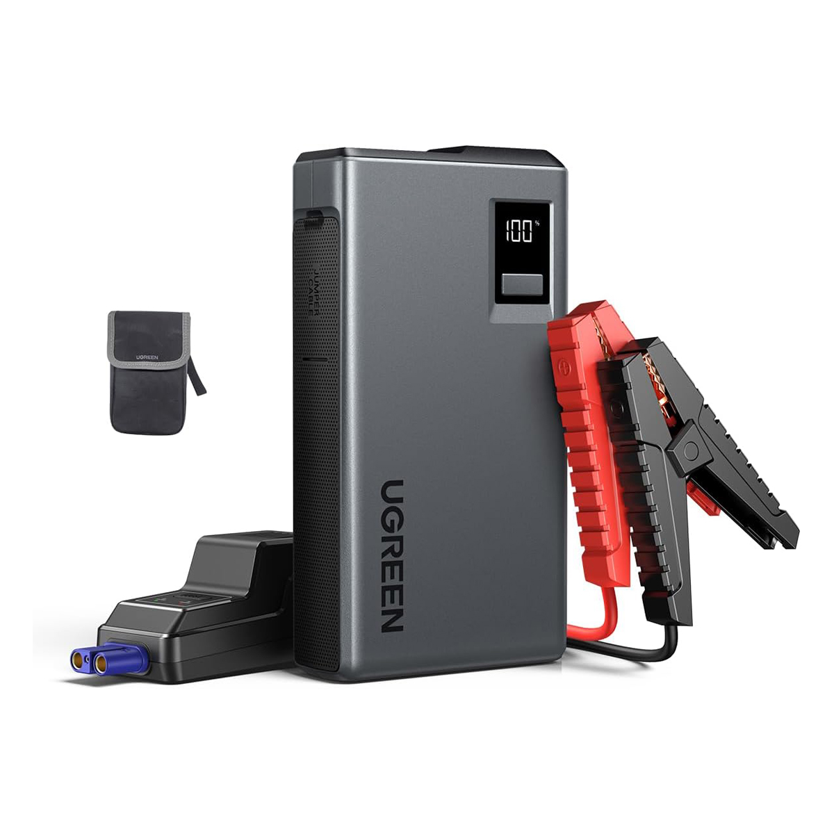UGREEN Power Bank/Car Jump Starter 12000 mAh, 1000A + фенерче - ES702 / 35977