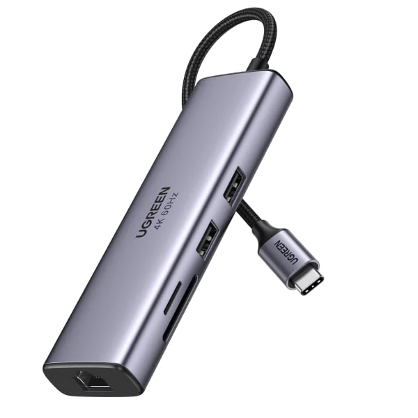 UGREEN Хъб 7-в-1 Revodok Pro (Type-C)  - CM512 / 60515