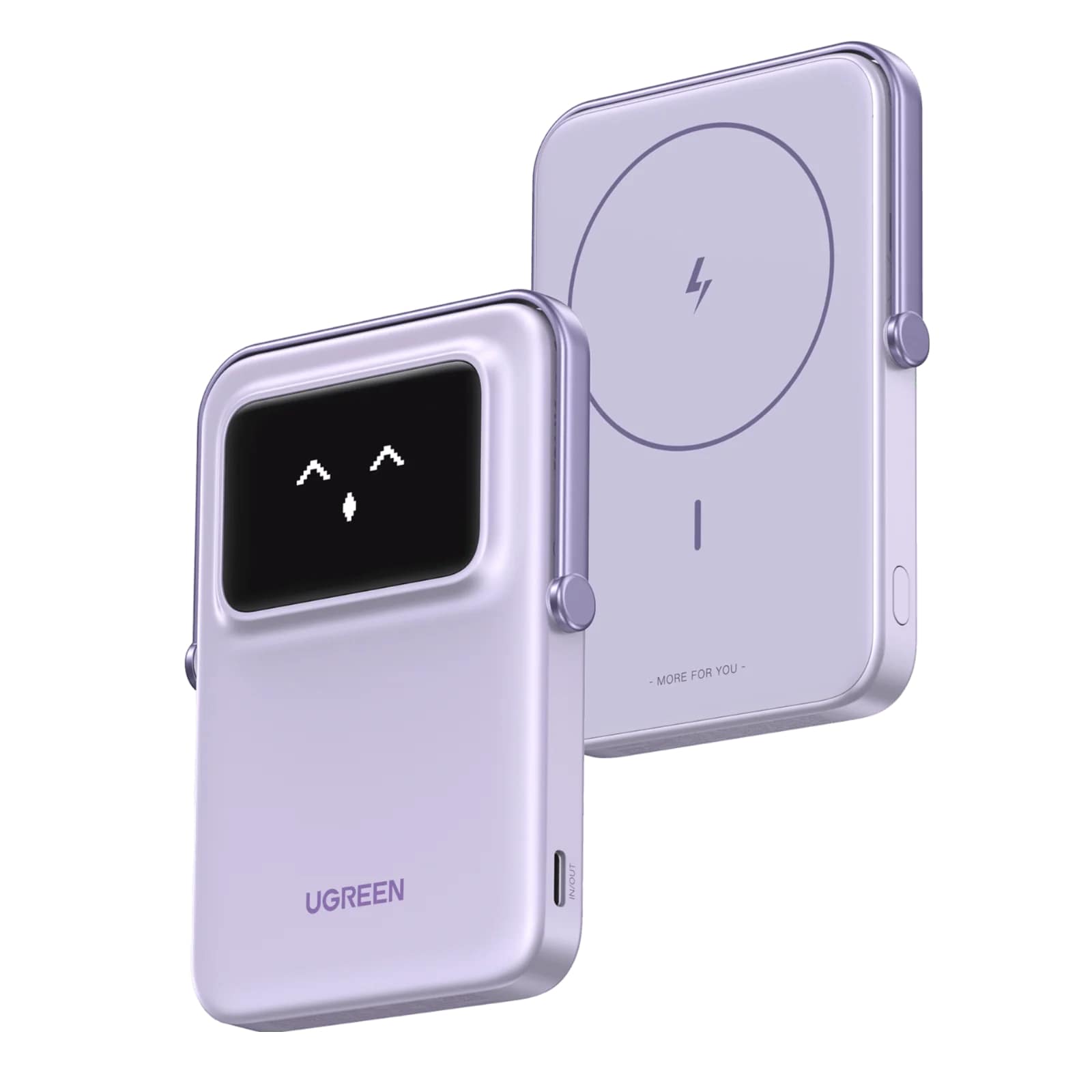 UGREEN Power Bank 5000 mAh 20W Magnetic Wireless UNO Robot /purple/ - PB571 / 35606