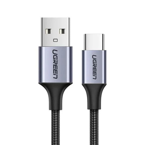 UGREEN Cable A-C, 0.5m, 3A, Nickel plating /black/ - US288 / 60125