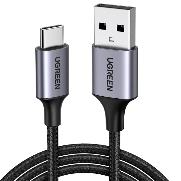 UGREEN Cable A-C, 3m, 3A, Nickel plating /black/ - US288 / 60408