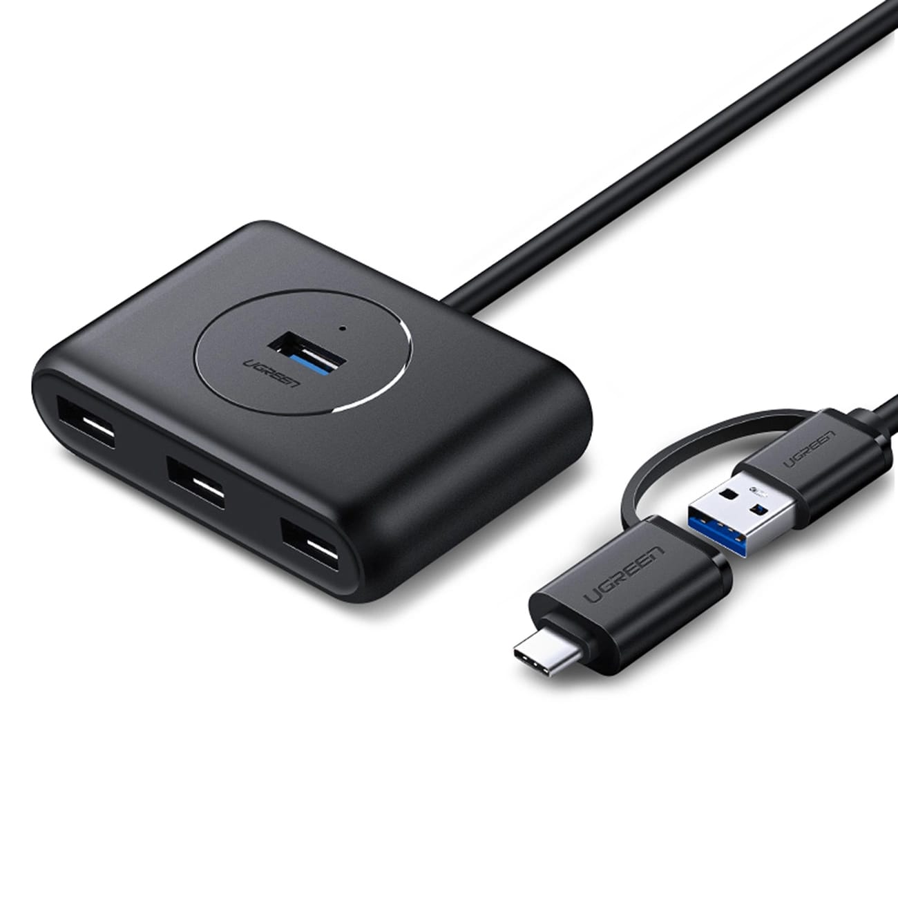UGREEN 3-in-1 Hub (USB-A+ adapter Type-C) - CR113 / 40850