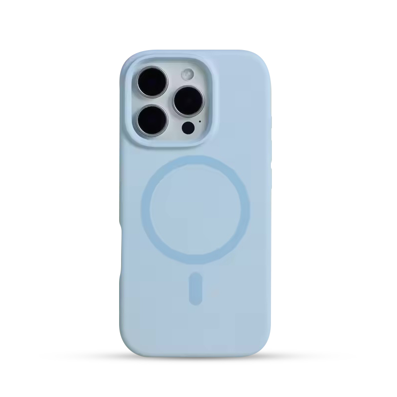 Case NORDIC Liquid Silicone Apple iPhone 13 Pro Max, MagSafe /Ocean waves/