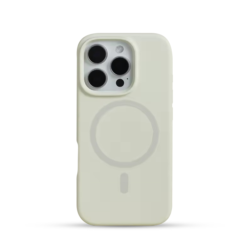 Case NORDIC Liquid Silicone Apple iPhone 13 Pro Max, MagSafe /Champagne/