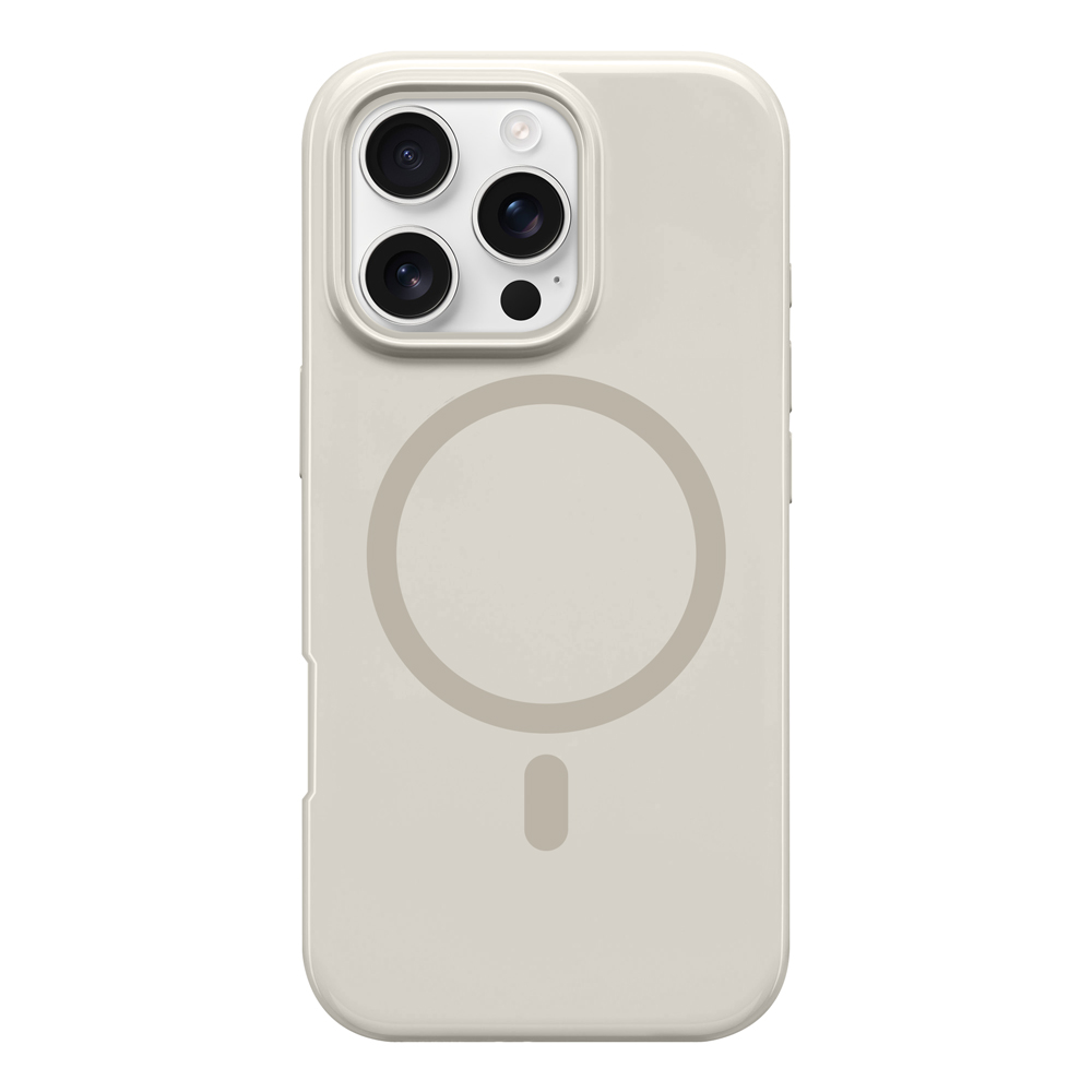 NORDIC Калъф Liquid Silicone Apple iPhone 15 Pro Max, MagSafe /Champagne/