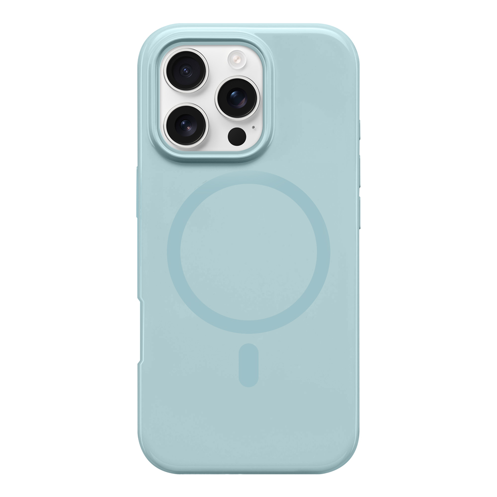 NORDIC Калъф Liquid Silicone Apple iPhone 16 Pro, MagSafe /Ocean waves/