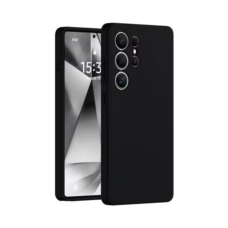 NORDIC Калъф Liquid Silicone Samsung S25 Ultra /Onyx/