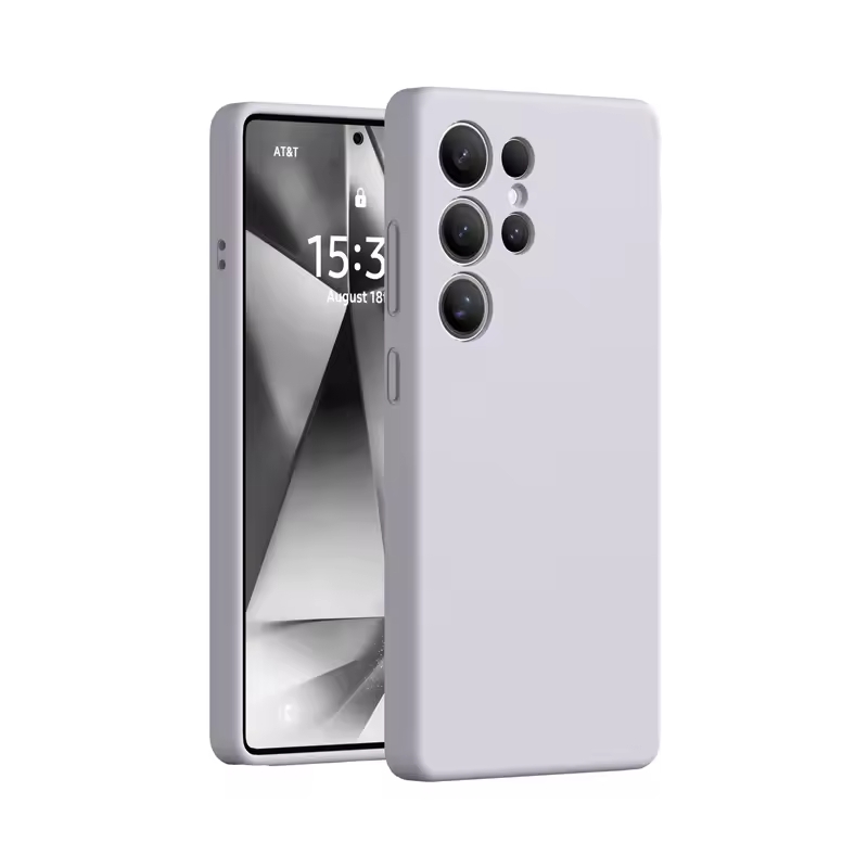 NORDIC Калъф Liquid Silicone Samsung S25 Ultra /Lavander blush/