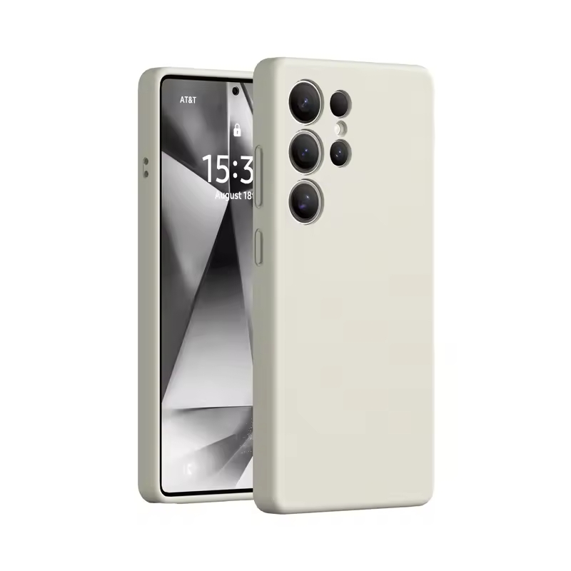 NORDIC Калъф Liquid Silicone Samsung S25 Ultra /Champagne/