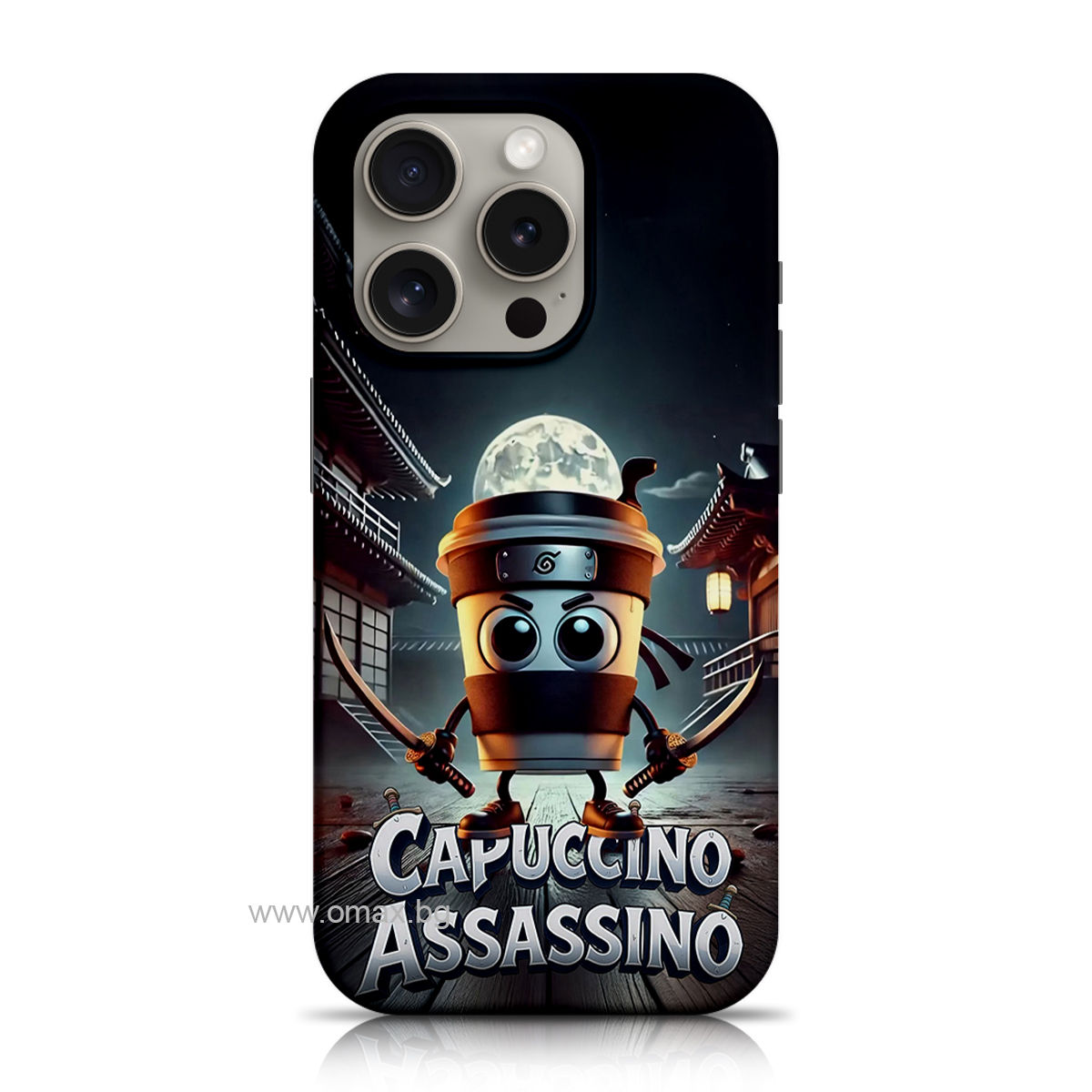 Калъф talian Brainrot  Apple iPhone 13/14 /Capuccino Assassino/