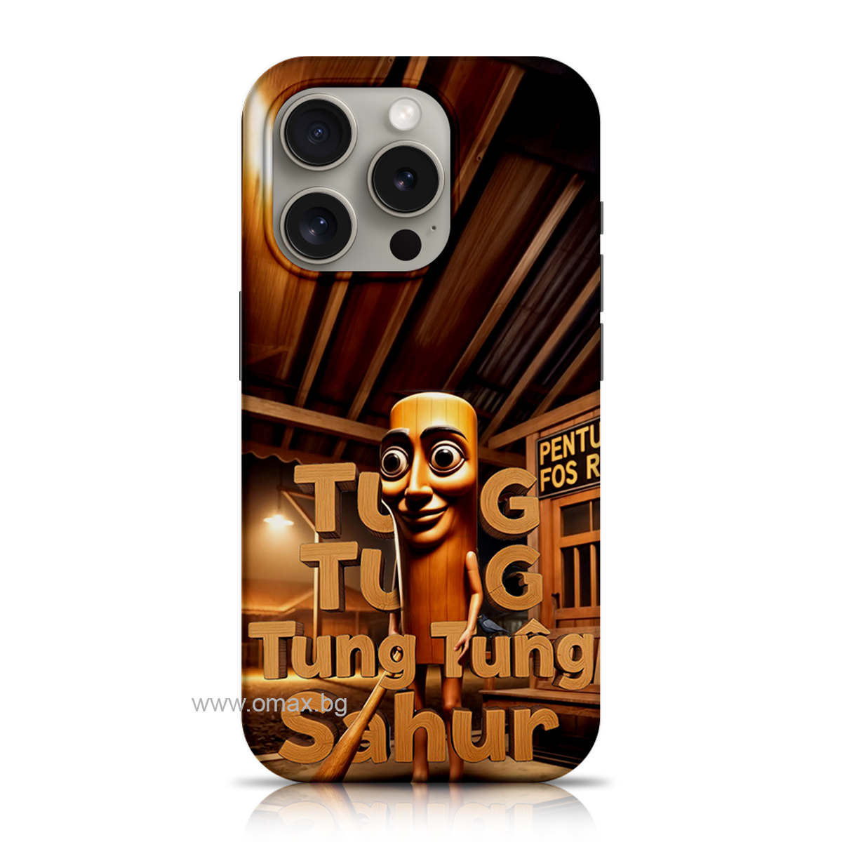Калъф talian Brainrot Apple iPhone 16e /Tung Sahur/