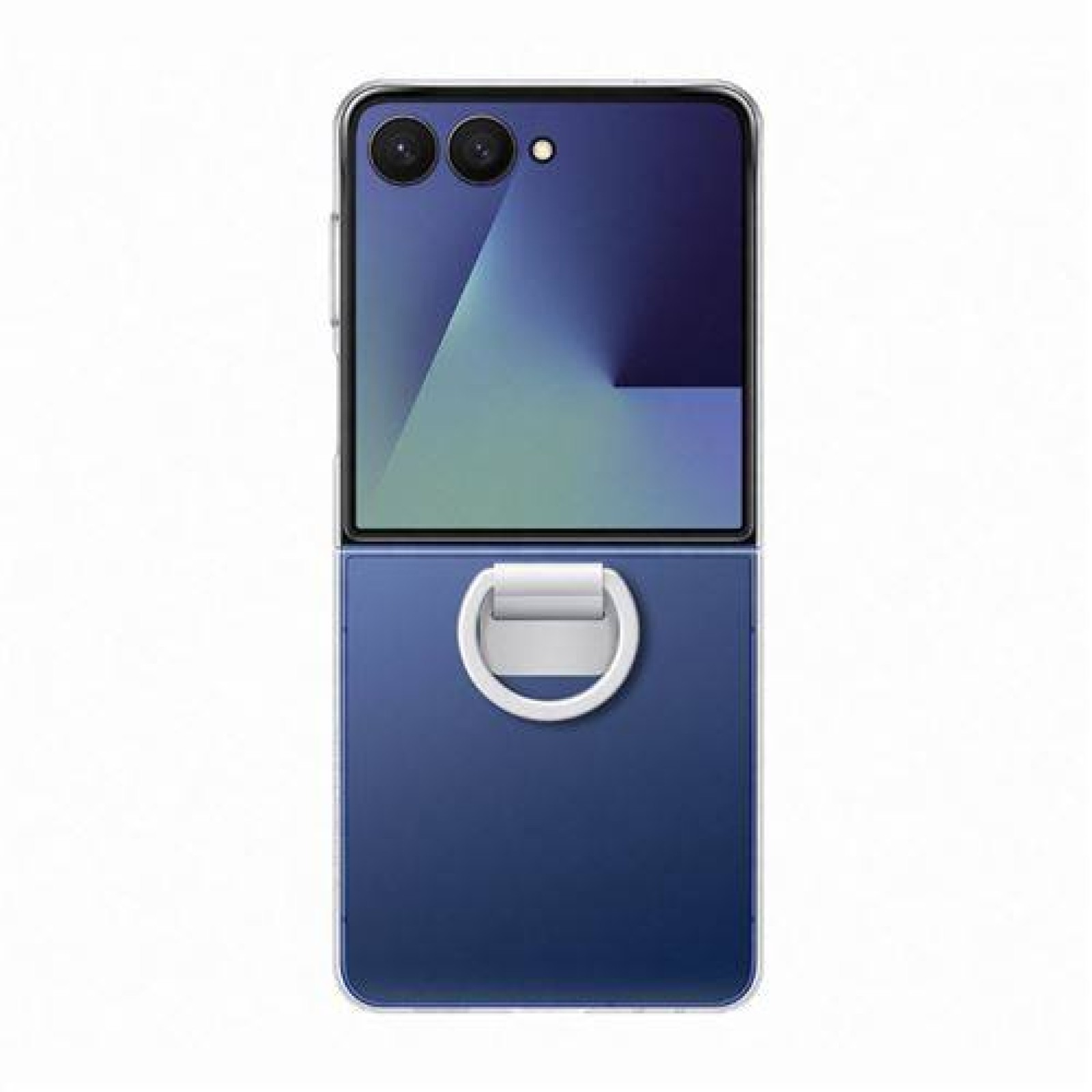 Калъф Silicone Cover with Ring Samsung Z Flip 7 EF-QF766CTE /прозрачен/