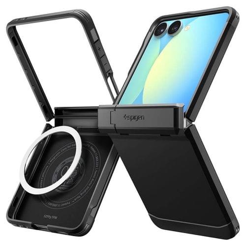 SPIGEN Калъф Tough Armor Pro MagSafe Samsung Z Flip 7 /черен/ - ACS09561