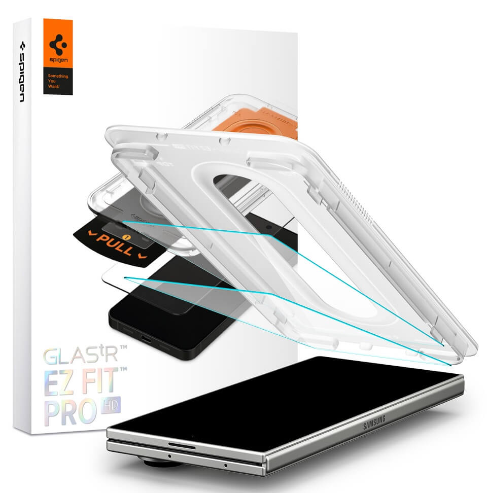 SPIGEN Tempered Glass tR.Ez Fit Samsung Z Fold 7, SET 2бр. /прозрачни/ - AGL09579