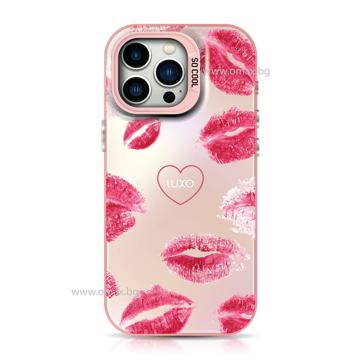 Калъф LUXO So CooL Apple iPhone 13 Pro Max /Целувки/